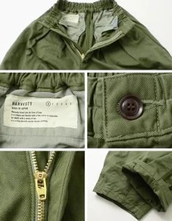 HARVESTY / Cotton Chino Circus Pants