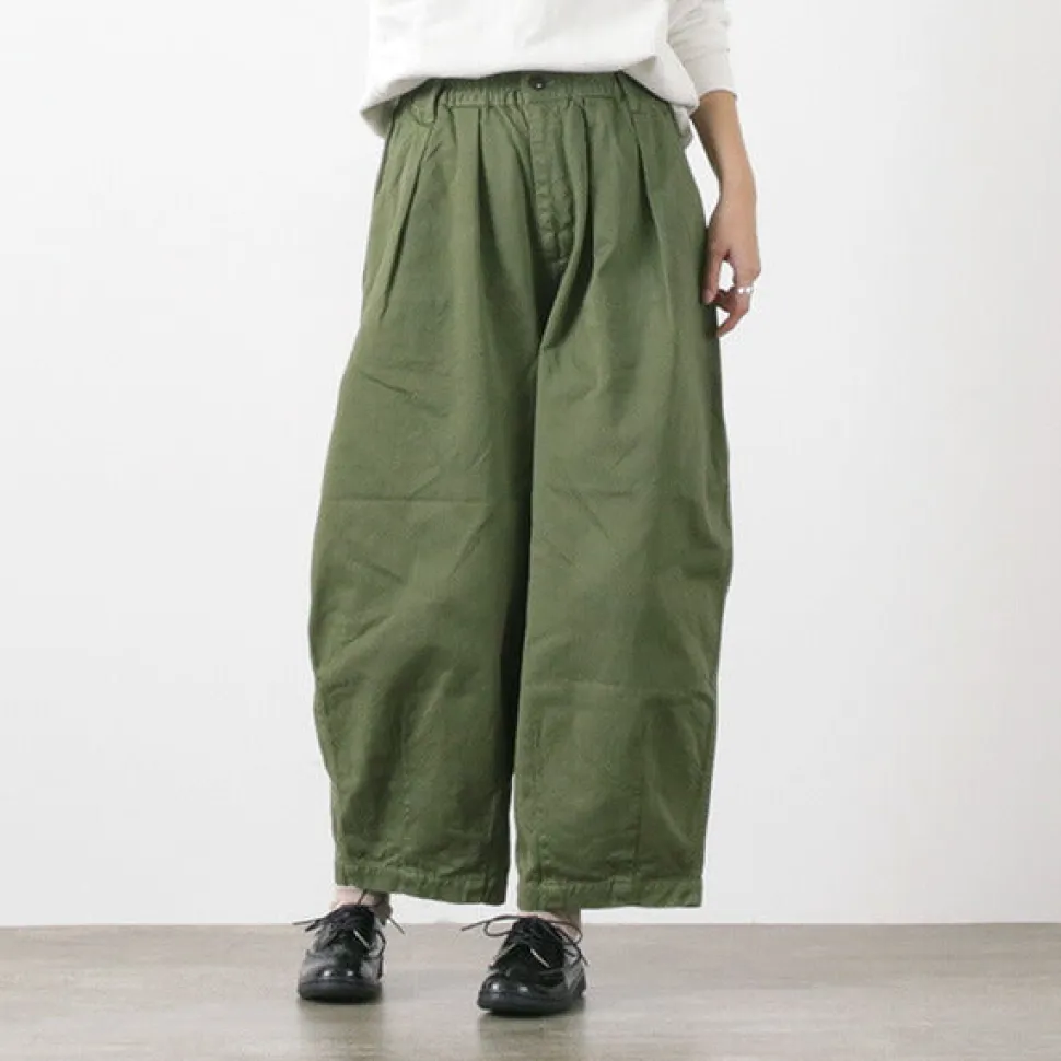 HARVESTY / Cotton Chino Circus Pants