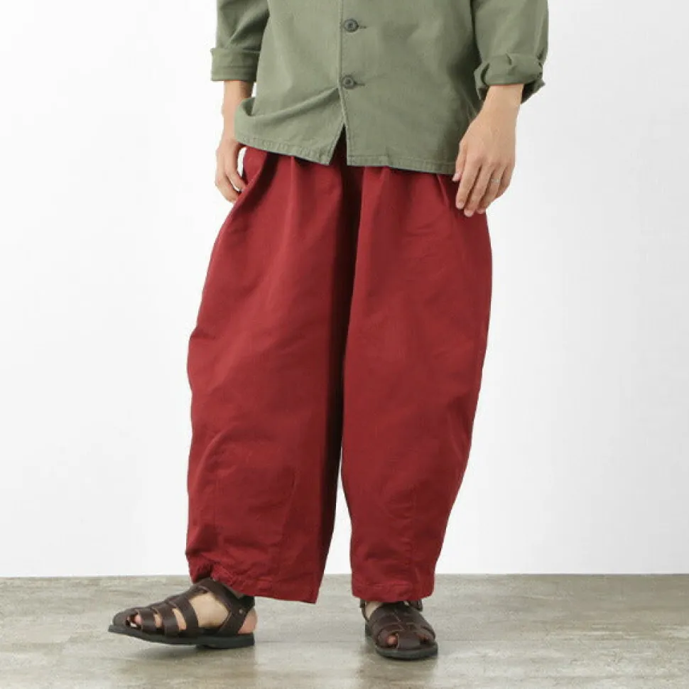HARVESTY / Cotton Chino Circus Pants