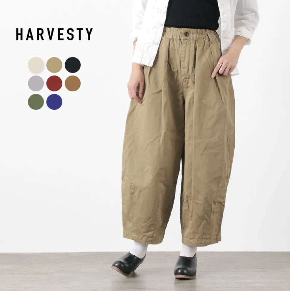 HARVESTY / Cotton Chino Circus Pants