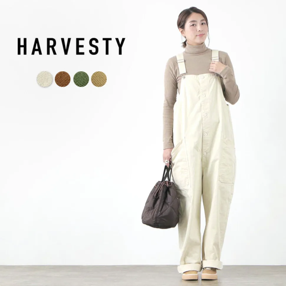 HARVESTY / Overalls / Chino Cross Dye