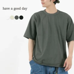 HAVE A GOOD DAY / Loose short sleeve T-shirt