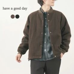 HAVE A GOOD DAY / Wool Padding Jacket