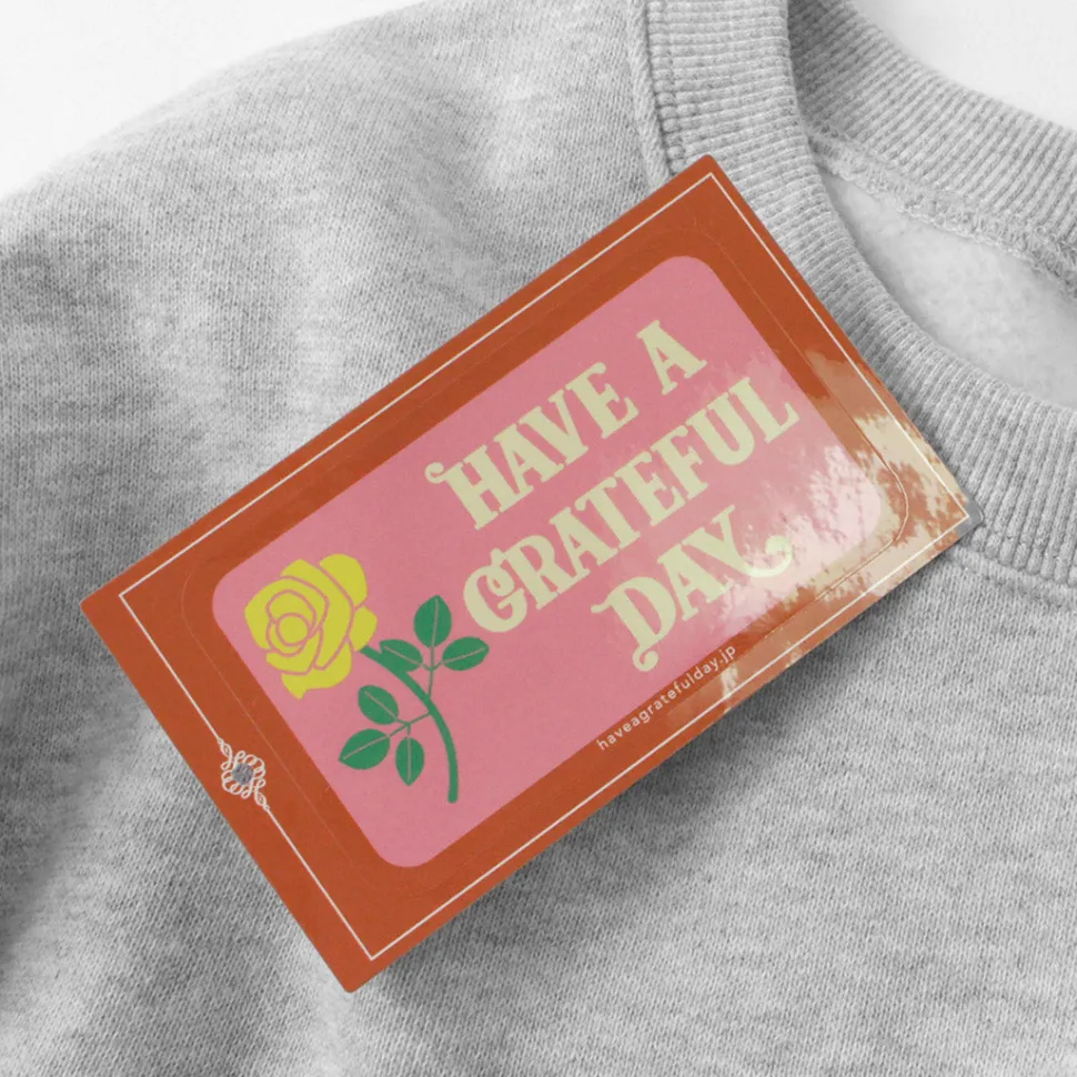HAVE A GRATEFUL DAY / Box Logo Sweatshirt