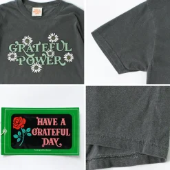 HAVE A GRATEFUL DAY / Short Sleeve T-Shirt -POWER#1