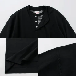 HEALTHKNIT / 2 Pack T-Shirt 7/10 Sleeve + Long Sleeve Waffle