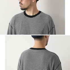 HEALTHKNIT / 2 Pack T-Shirt 7/10 Sleeve + Long Sleeve Waffle