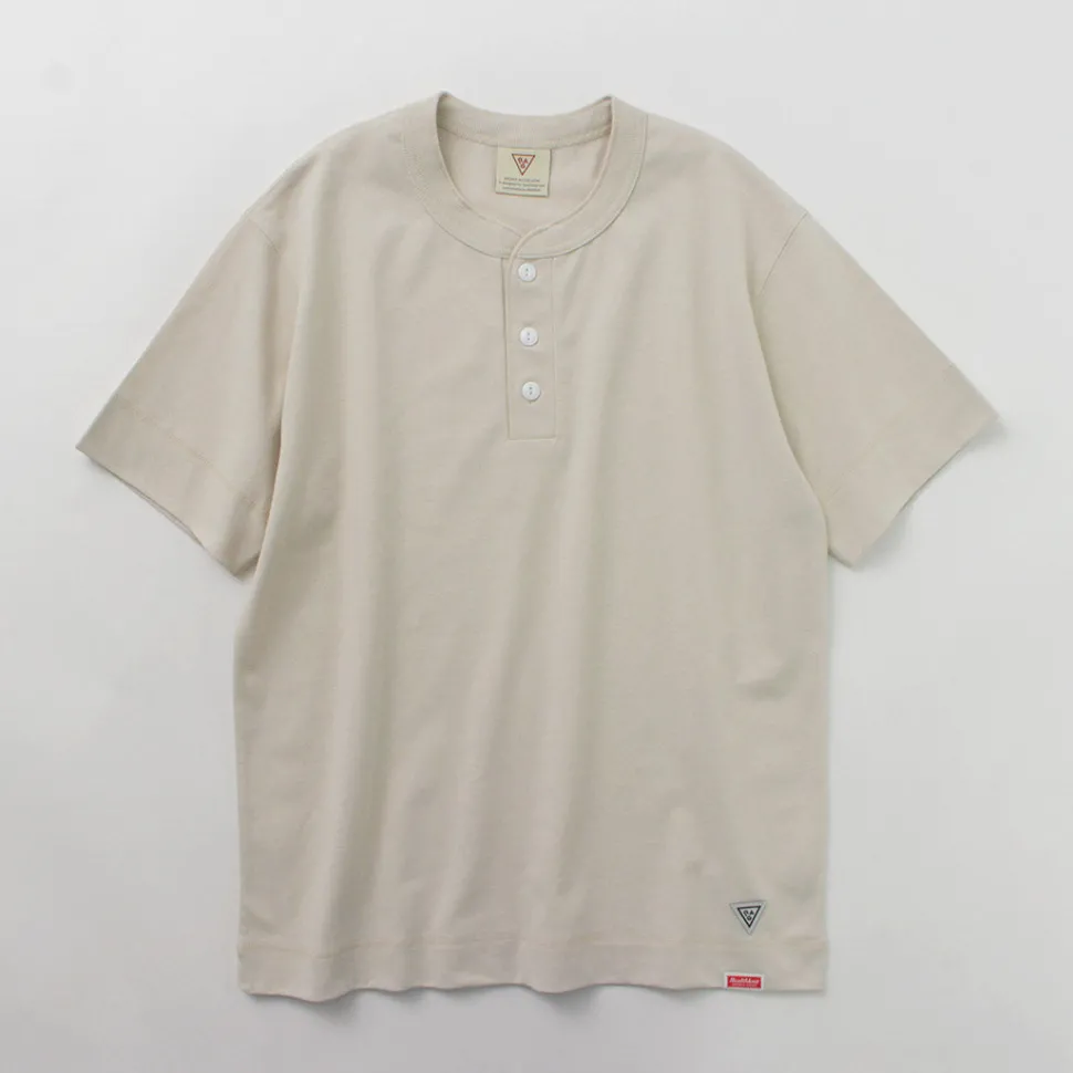 HEALTHKNIT / HEALTHKNIT x RAGHenry Neck T-shirt