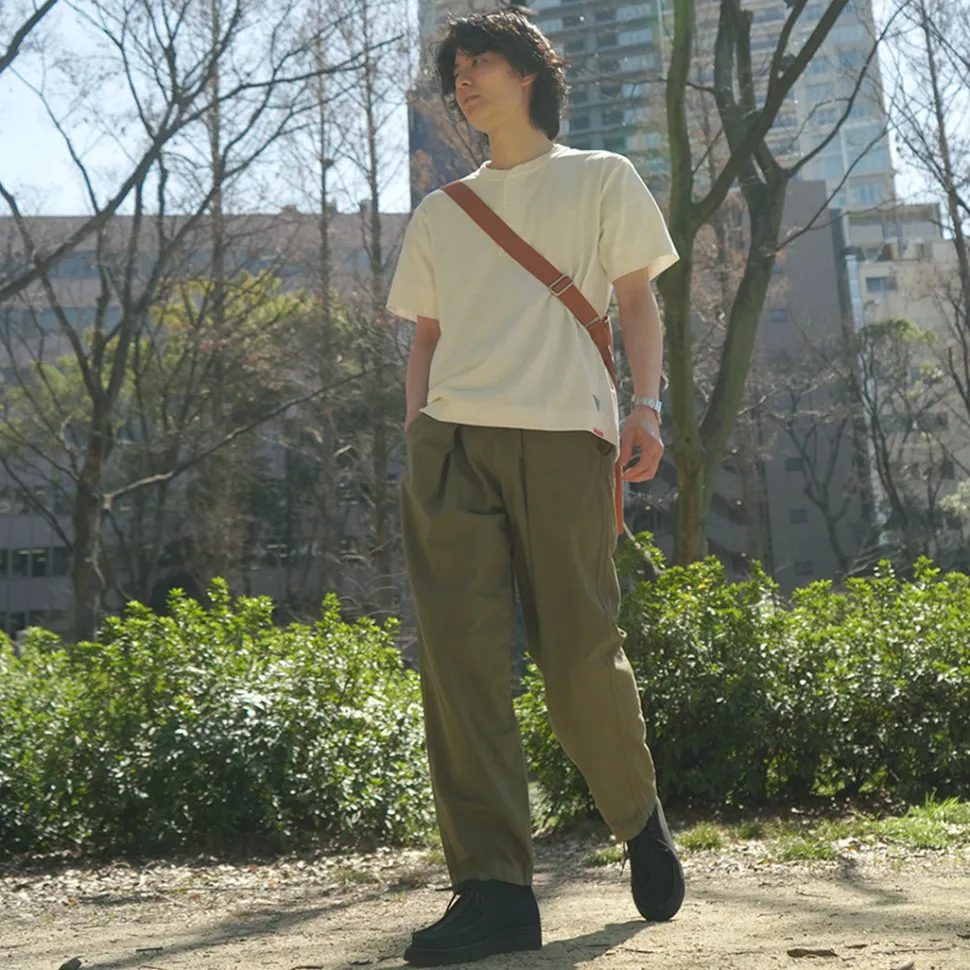 HEALTHKNIT / HEALTHKNIT x RAGHenry Neck T-shirt