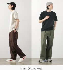 HEALTHKNIT / HEALTHKNIT x RAGHenry Neck T-shirt