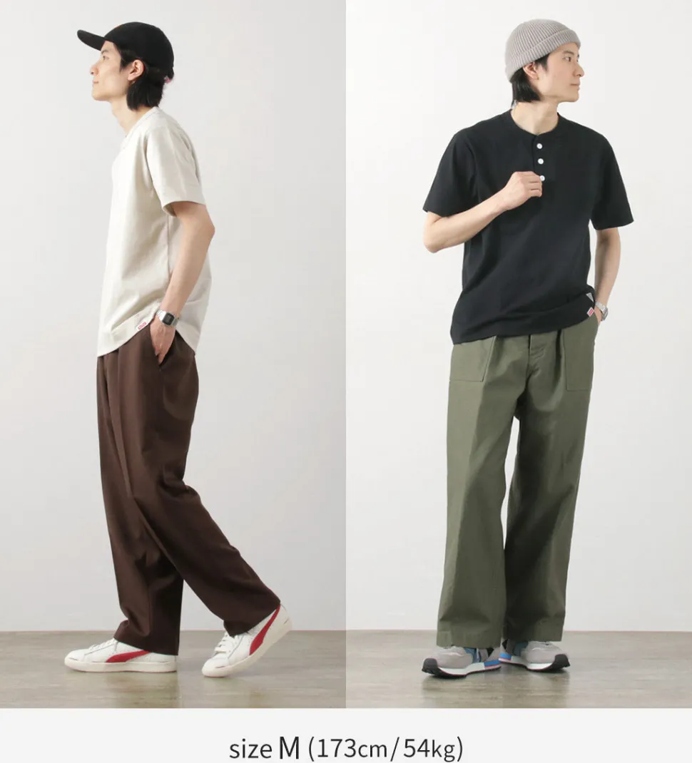 HEALTHKNIT / HEALTHKNIT x RAGHenry Neck T-shirt