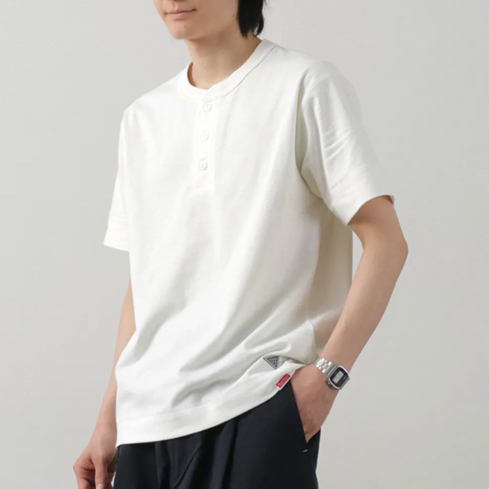 HEALTHKNIT / HEALTHKNIT x RAGHenry Neck T-shirt