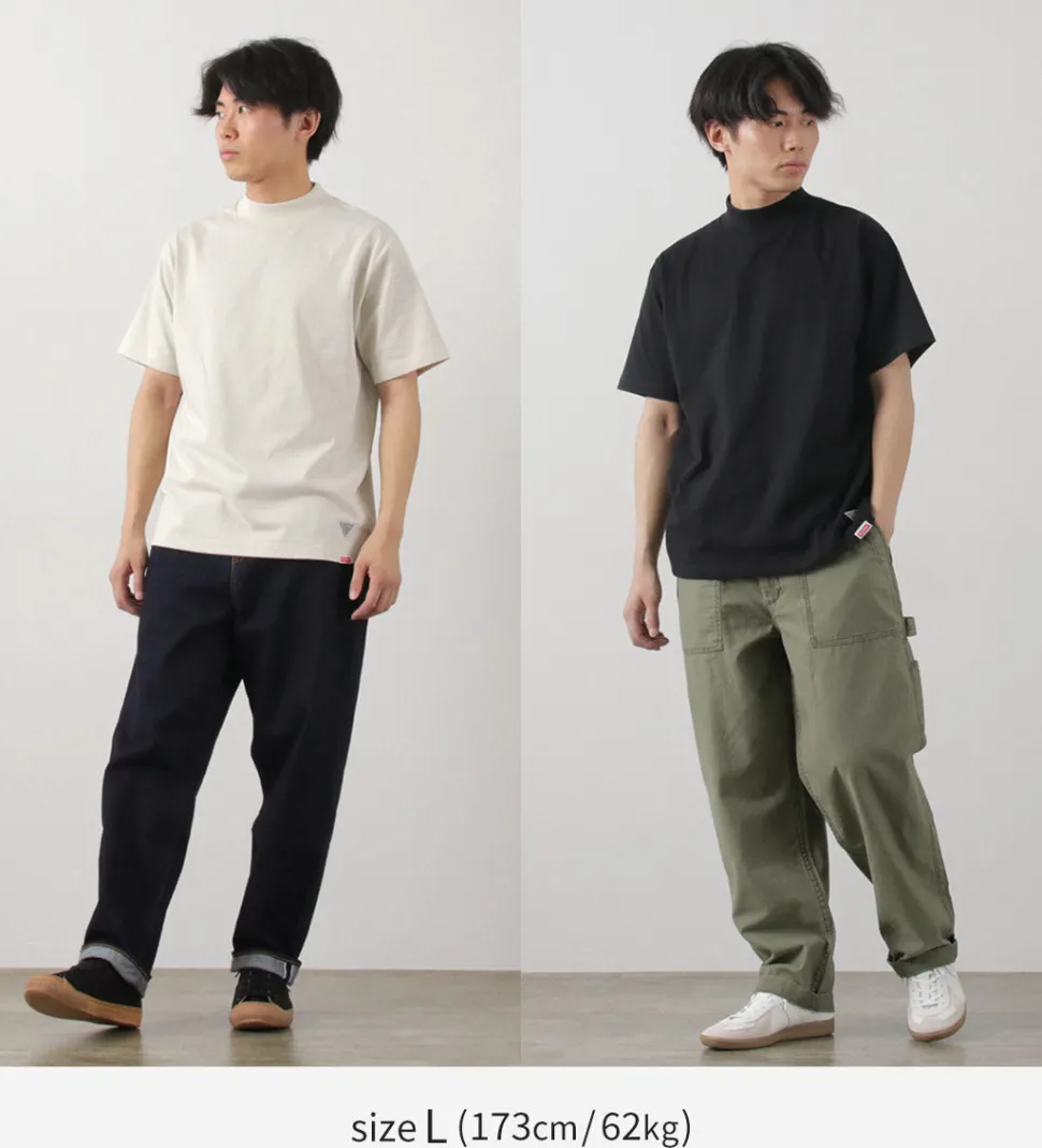 HEALTHKNIT / HEALTHKNIT×RAGMock Neck T-Shirt
