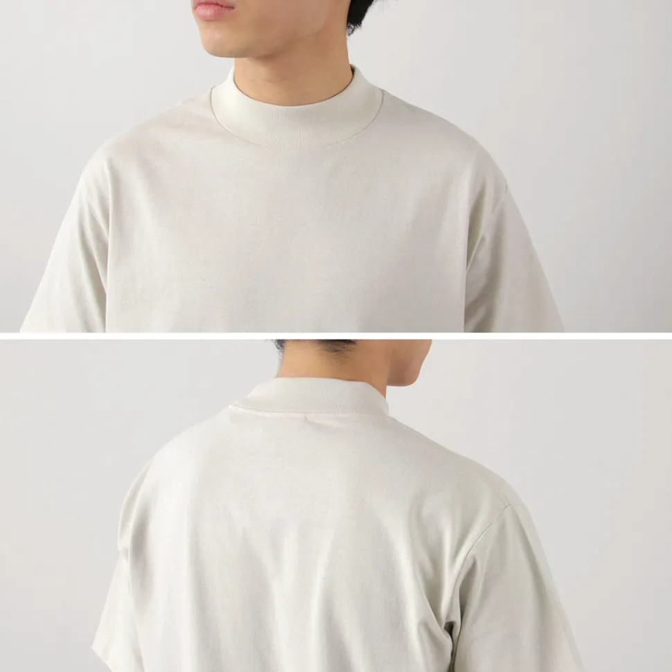 HEALTHKNIT / HEALTHKNIT×RAGMock Neck T-Shirt