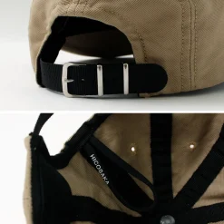 HICOSAKA / Chino Big Visor 8 Panel Cap