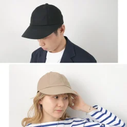 HICOSAKA / Chino Big Visor 8 Panel Cap