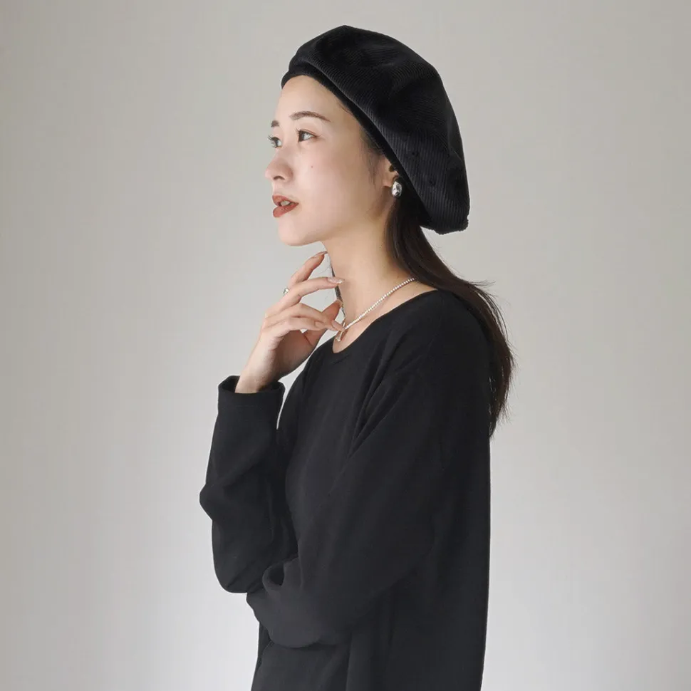 HICOSAKA / Corduroy Beret