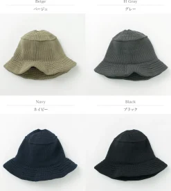 HICOSAKA / Knit Bucket Hat