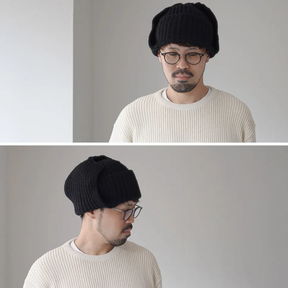 HICOSAKA / Knit Flight Cap