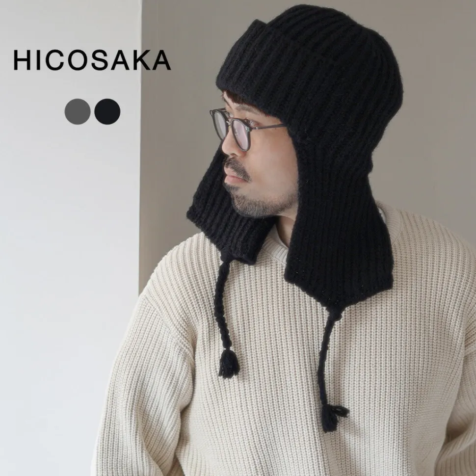 HICOSAKA / Knit Flight Cap
