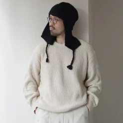HICOSAKA / Knit Flight Cap