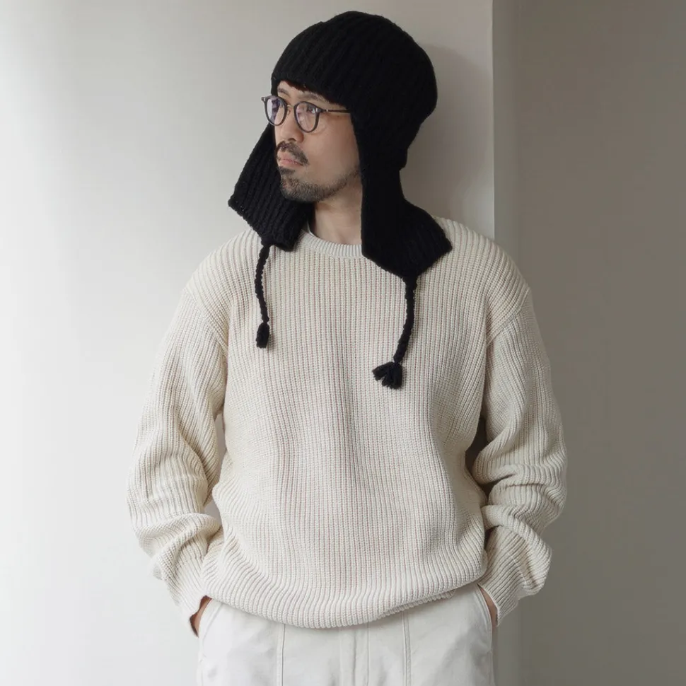 HICOSAKA / Knit Flight Cap