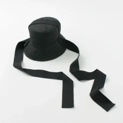 HICOSAKA / Paper Knit Bucket Ribbon Hat