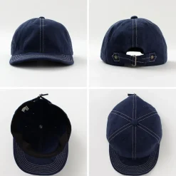 HIGHER / Blue Selvage Denim Cinchback Cap