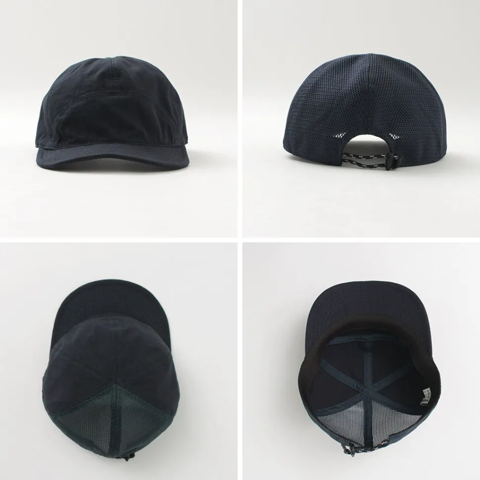 HIGHER / Cotton Nylon Ripstop 7 Panel Mesh Cap