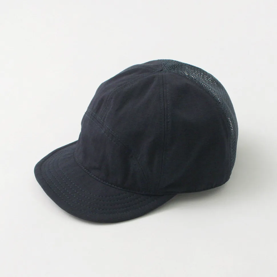 HIGHER / Cotton Nylon Ripstop 7 Panel Mesh Cap