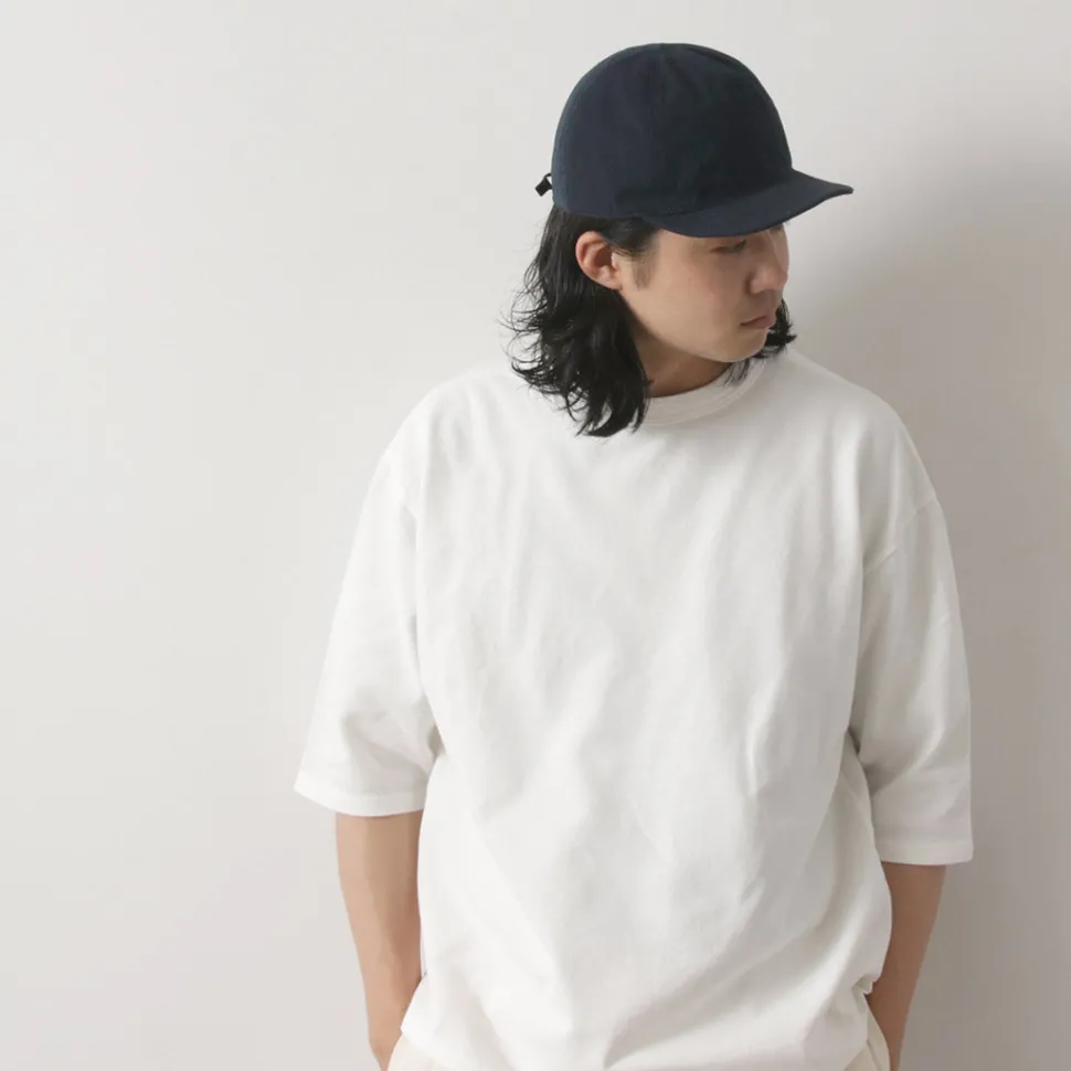 HIGHER / Cotton Nylon Ripstop 7 Panel Mesh Cap