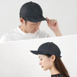 HIGHER / Denim multi-panel cap