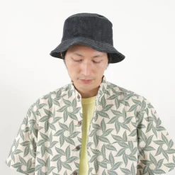 HIGHER / F191 Selvedge Denim Bucket Hat