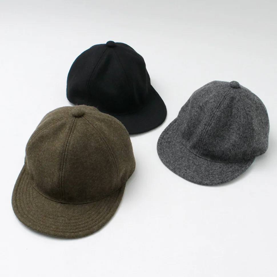 HIGHER / Melton Long Brim Cap