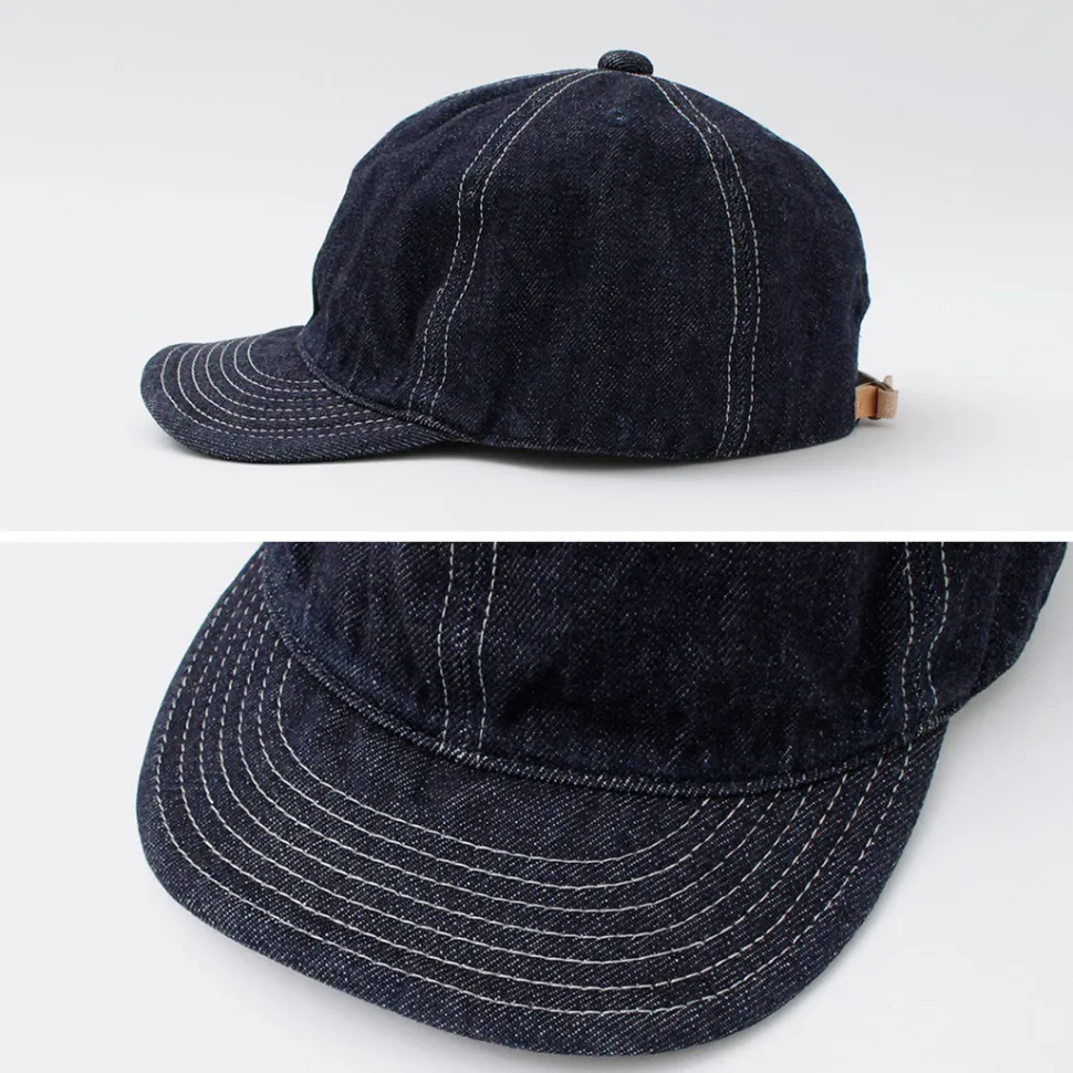 HIGHER / One-washed Selvage denim cap