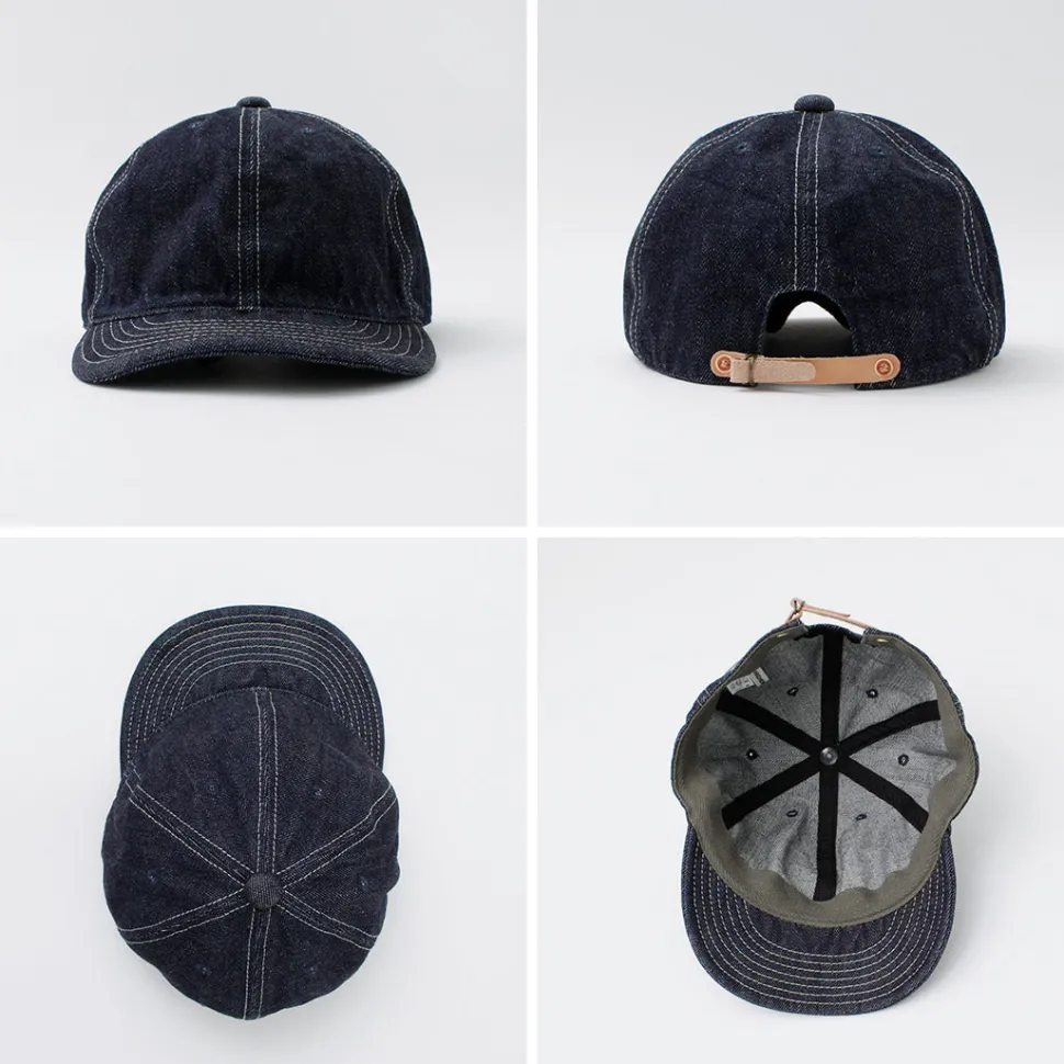 HIGHER / One-washed Selvage denim cap