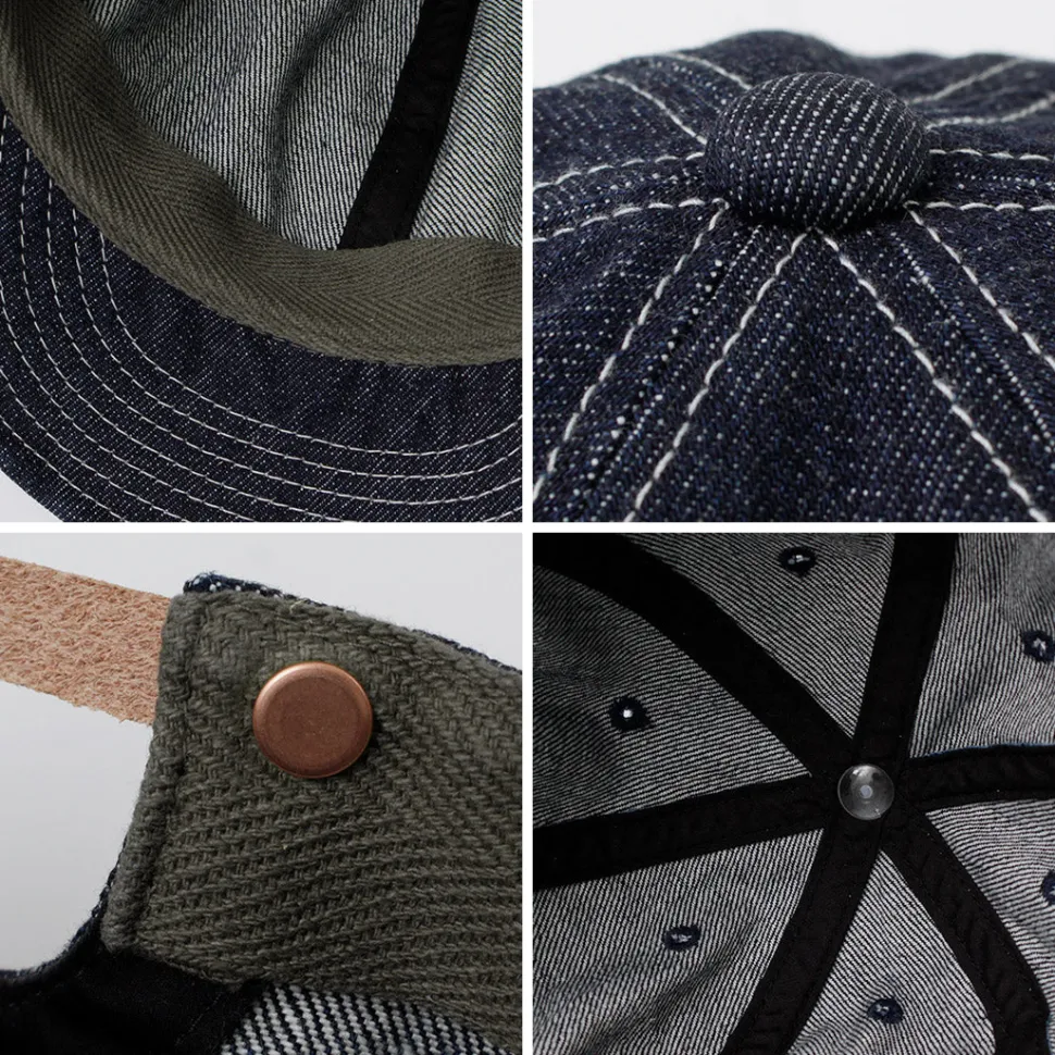 HIGHER / One-washed Selvage denim cap