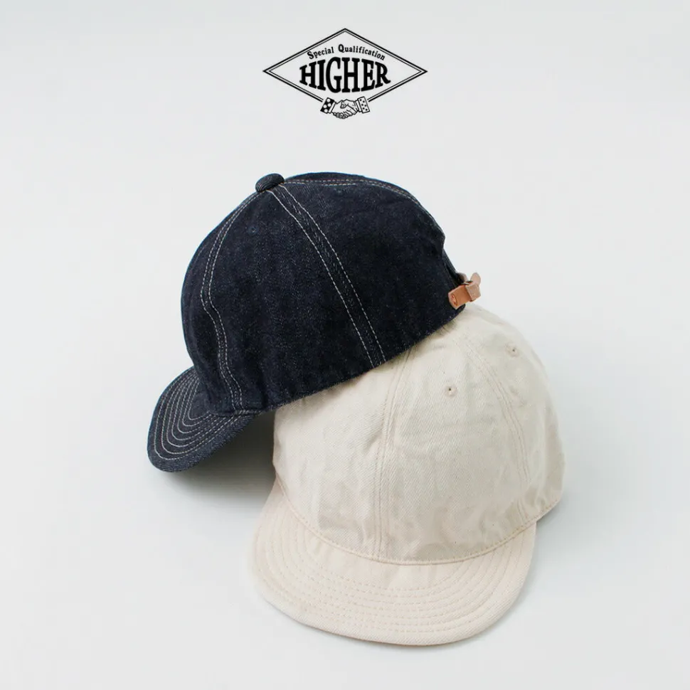 HIGHER / One-washed Selvage denim cap