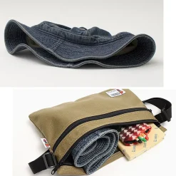 HIGHER / Selvage Denim Panel 6 Hat - Used finish