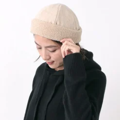 HIGHER / Vintage Wool Flannel Beanie