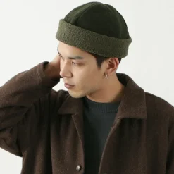 HIGHER / Vintage Wool Flannel Beanie