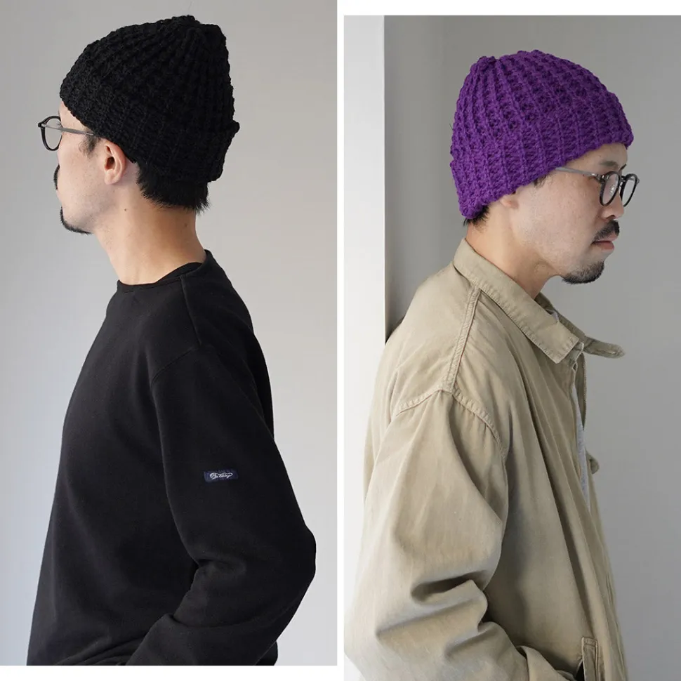 HIGHLAND 2000 / Bob Cap Tuck Stitch (Alpaca x British Wool Mix)