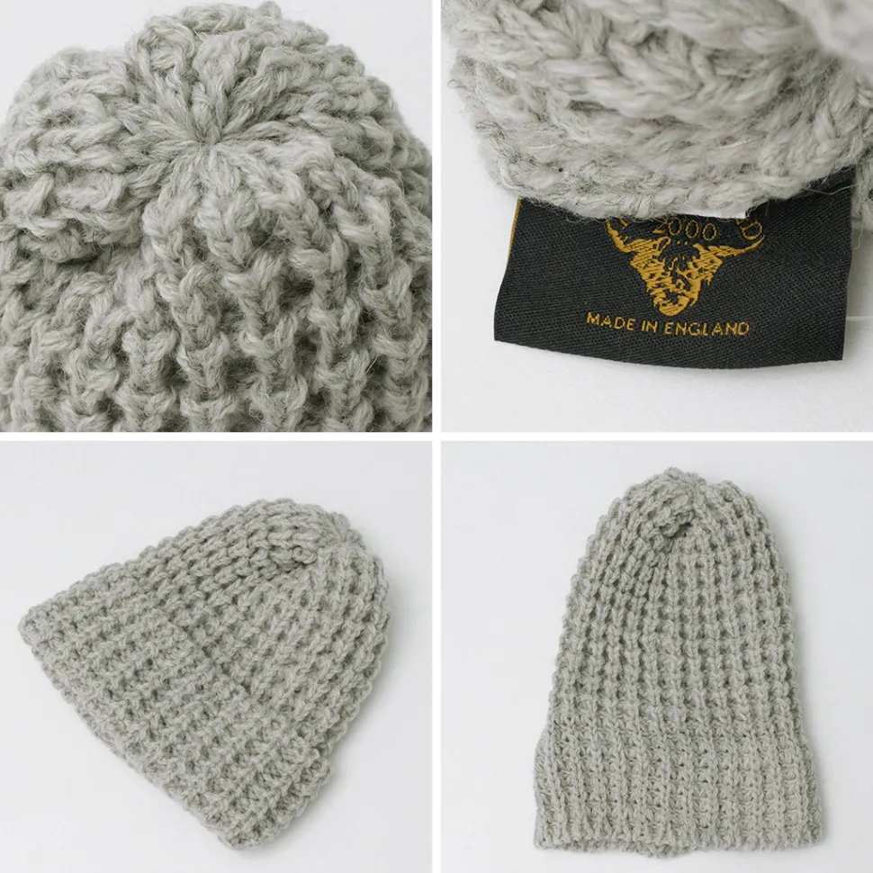 HIGHLAND 2000 / Bob Cap Tuck Stitch (Alpaca x British Wool Mix)