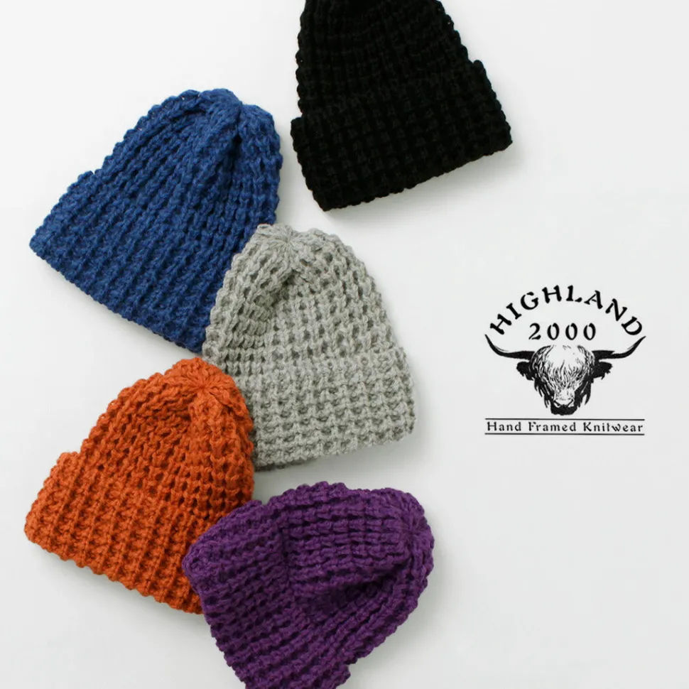 HIGHLAND 2000 / Bob Cap Tuck Stitch (Alpaca x British Wool Mix)