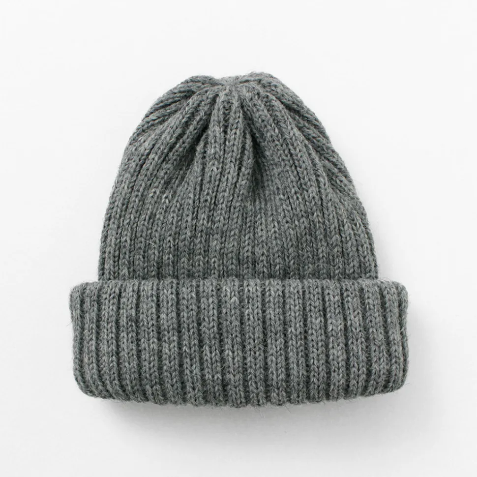 HIGHLAND 2000 / British Wool 2x1 Rib Bobby Cap