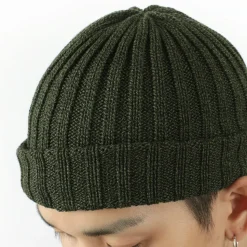 HIGHLAND 2000 / Cotton 2×2 ribbed bobby cap