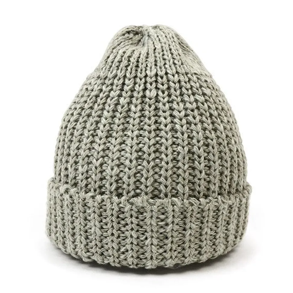 HIGHLAND 2000 / Cotton Linen Short Knitsted Cap