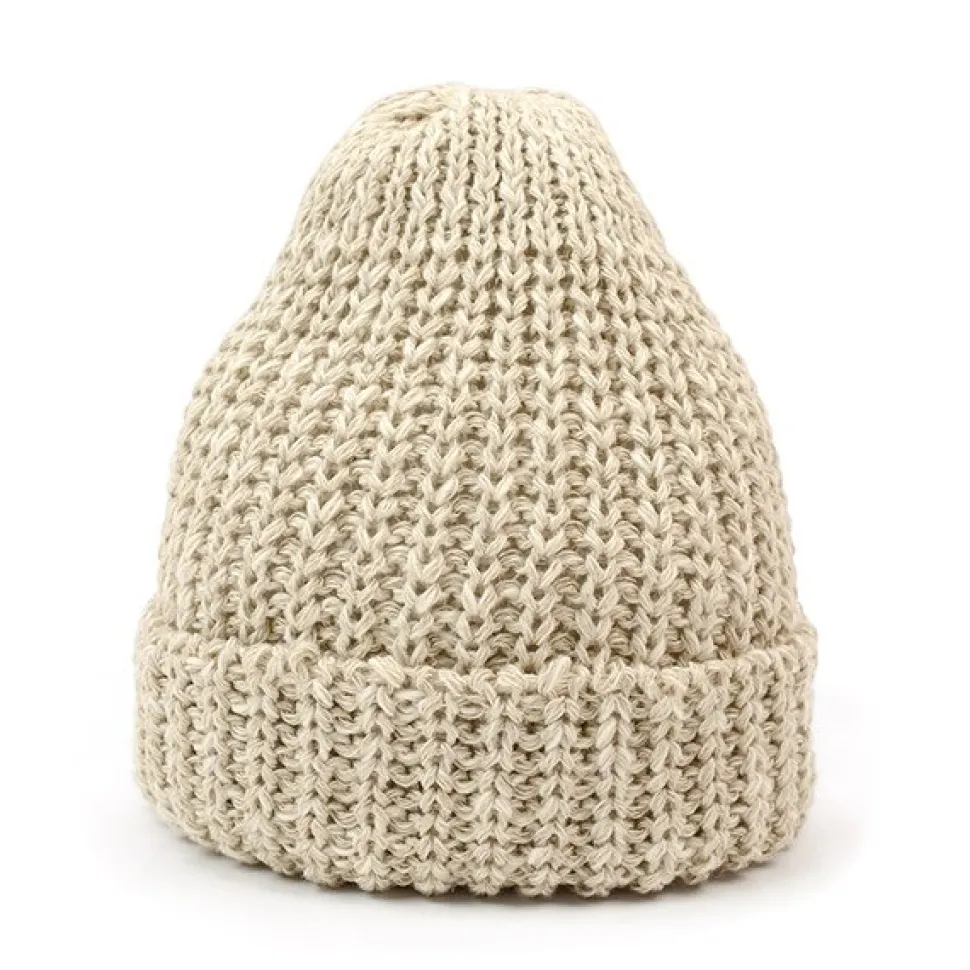 HIGHLAND 2000 / Cotton Linen Short Knitsted Cap