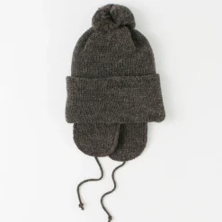 HIGHLAND 2000 / 3G Solid Bobcap Double Ear Cover and Pom Pom and Chin Rope (20cm)