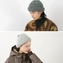 HIGHLAND 2000 / Merino Alpaca Tubular Bobby Cap (Double Turn Up)